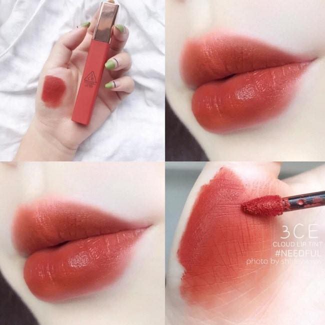 Son Kem Siêu Lì, Mịn Môi 3CE Cloud Lip Tint