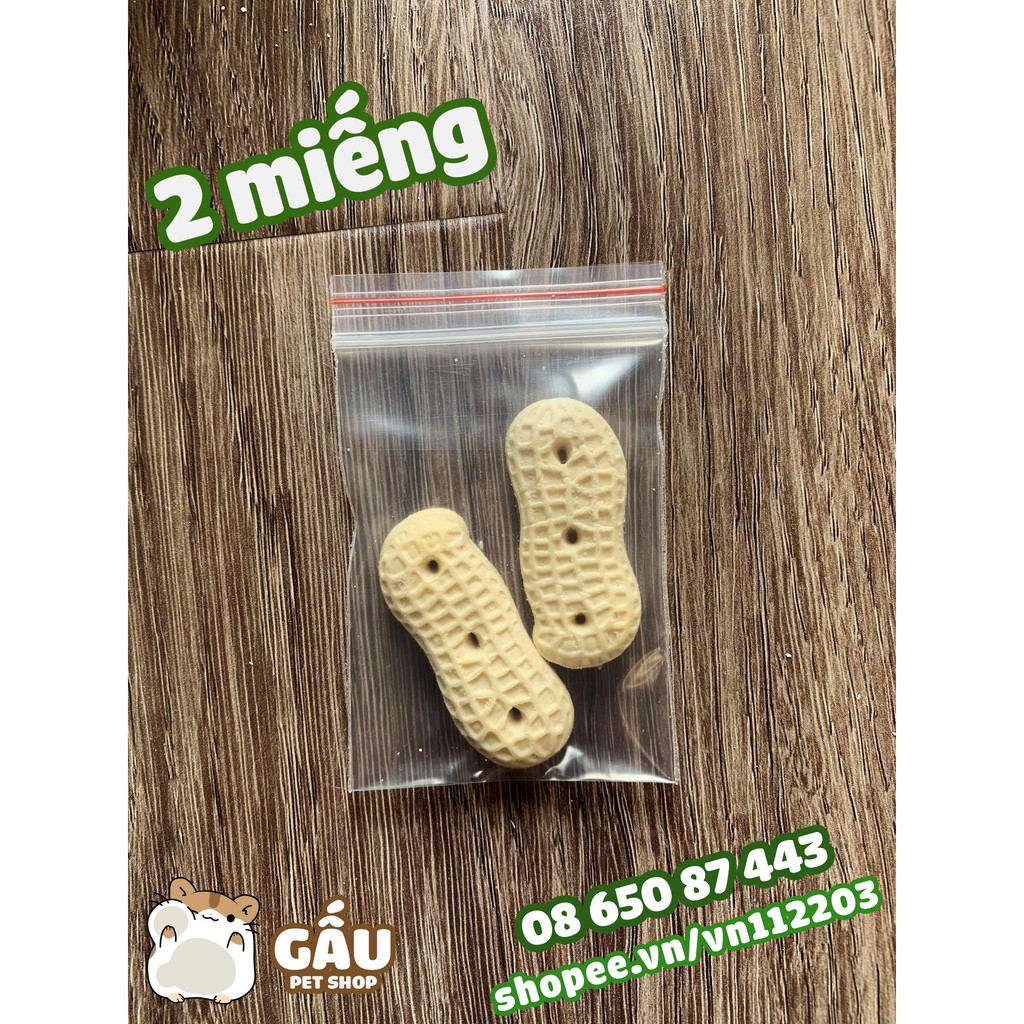 Bánh lạc đậu phộng cho Hamster