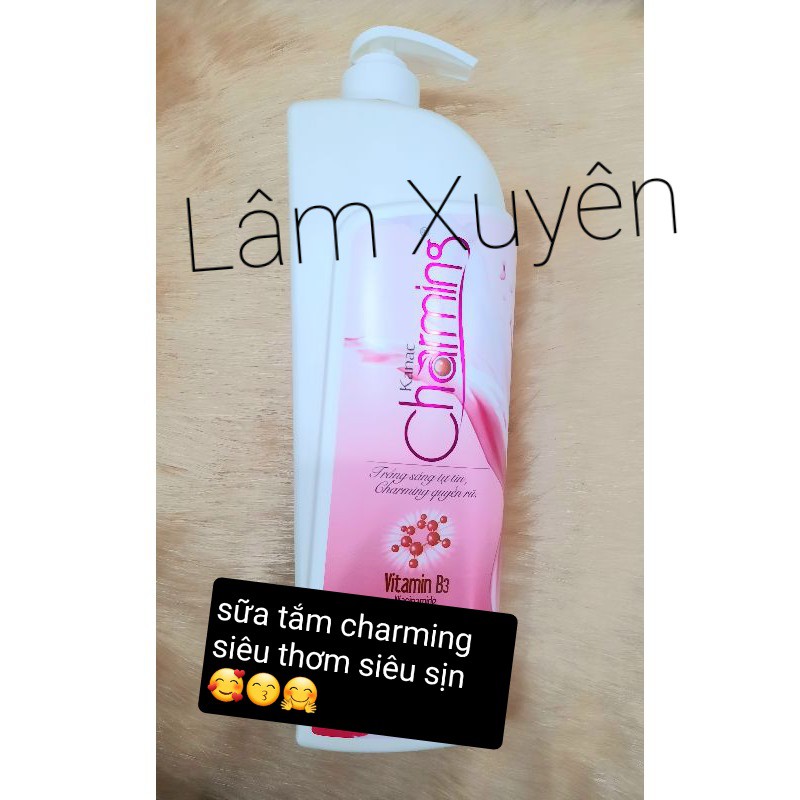 Sữa tắm CHARMING TRẮNG MỊN 1200ML