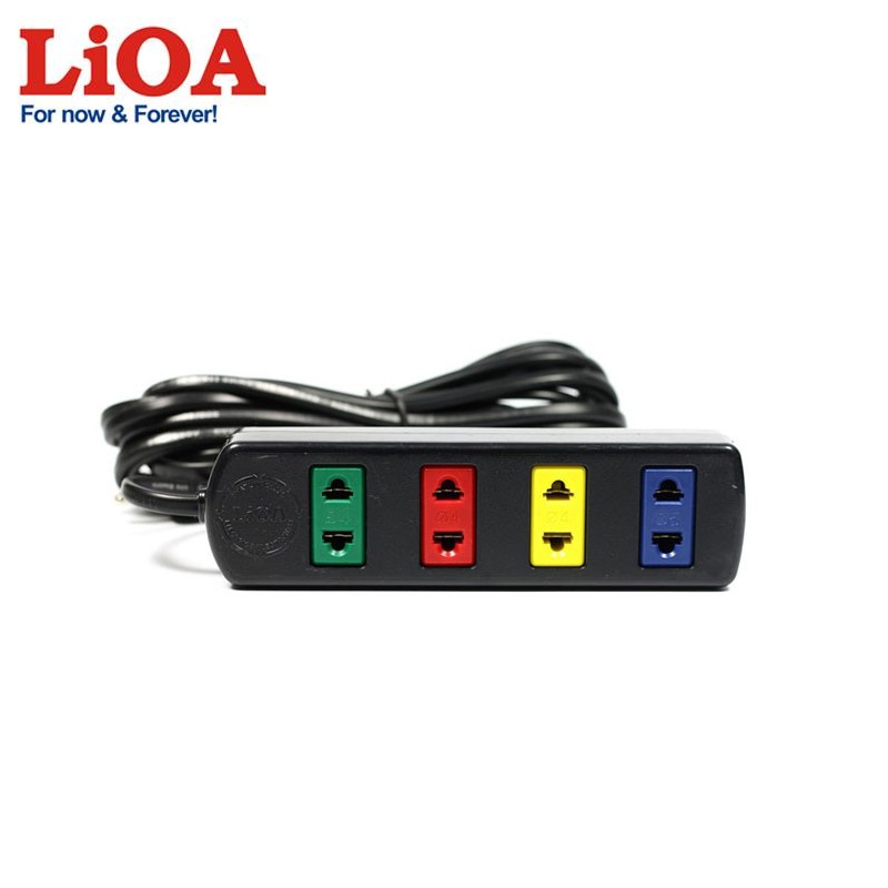 Ổ cắm dây 4 ổ 2 chấu 5m 4TC5-2 - Lioa