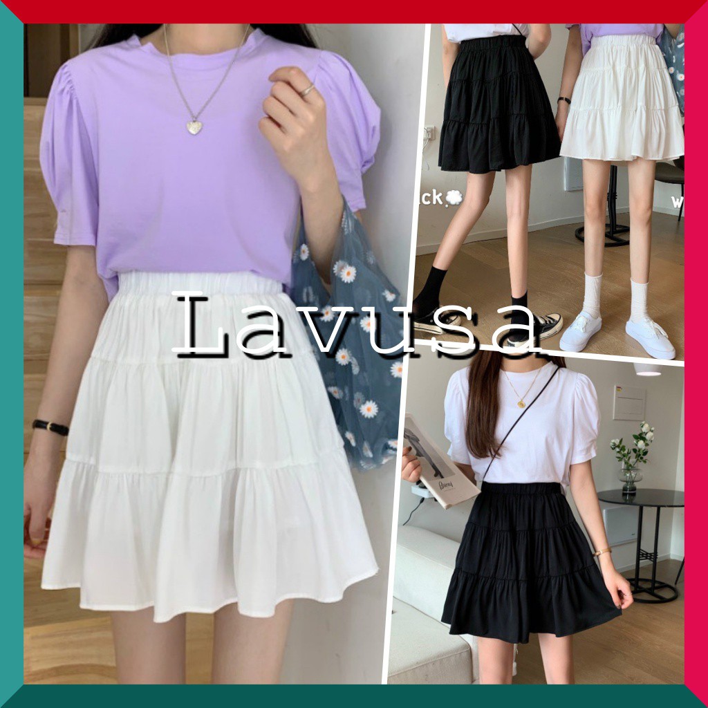 Chân Váy Co Giãn 💖 𝘍𝘳𝘦𝘦𝘴𝘩𝘪𝘱 💖 Chân Váy Xòe Tennis 3 Tầng 🦋 Đầm Nữ Ulzzang Chất Voan Kèm Lót 2 Màu LAVUSA | BigBuy360 - bigbuy360.vn