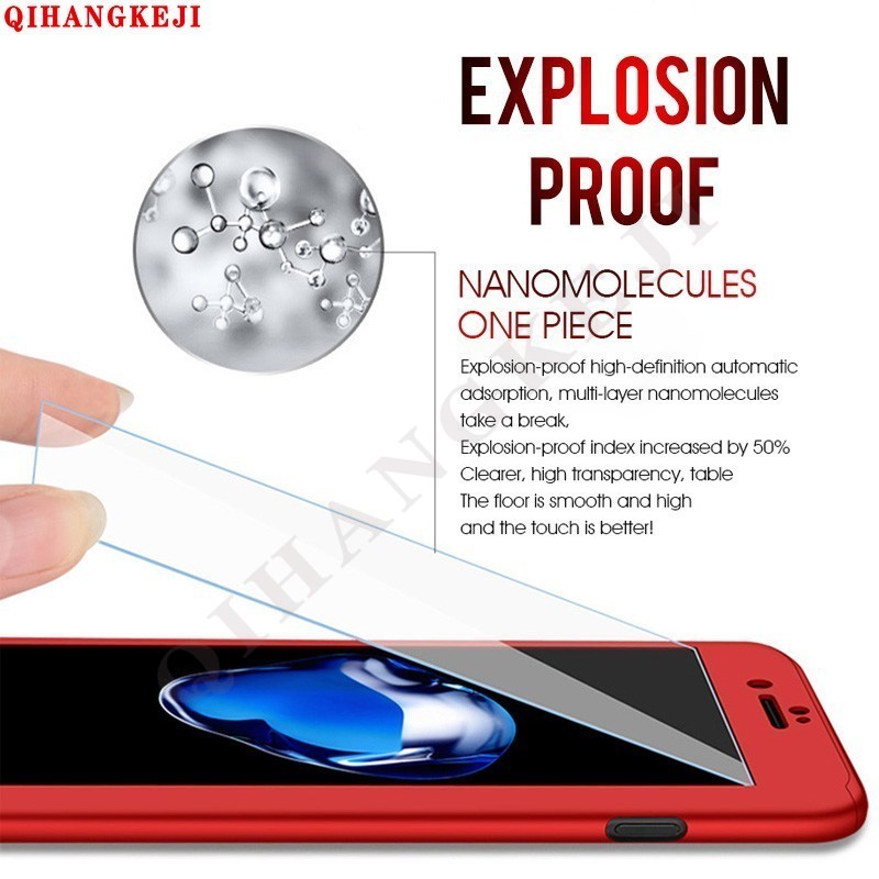 Ốp Lưng Bảo Vệ 360 Độ Cho Iphone 11 Pro Max X Xr 6 6s 7 8 Plus 6plus 6splus