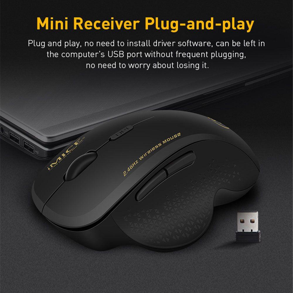 Chuột Quang Gaming TAYLOR1 Không Dây 2.4G 1600 DPI, ĐầU CắM USB Cho MáY TíNh