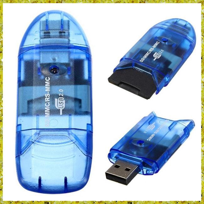 Đầu đọc thẻ USB2.0 hỗ trợ thẻ SD T-Flash TF SDHC chất lượng cao tiện dụng | BigBuy360 - bigbuy360.vn