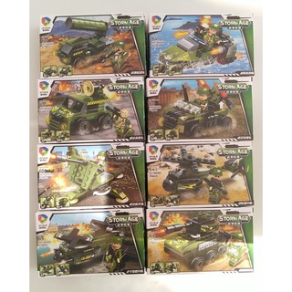 - Bộ đồ chơi xếp hình lego quân sự chiến đấu