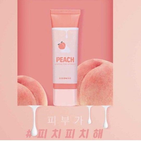 Kem Dưỡng Da mặt Coringco Peach Whipping tone up Cream 50ml