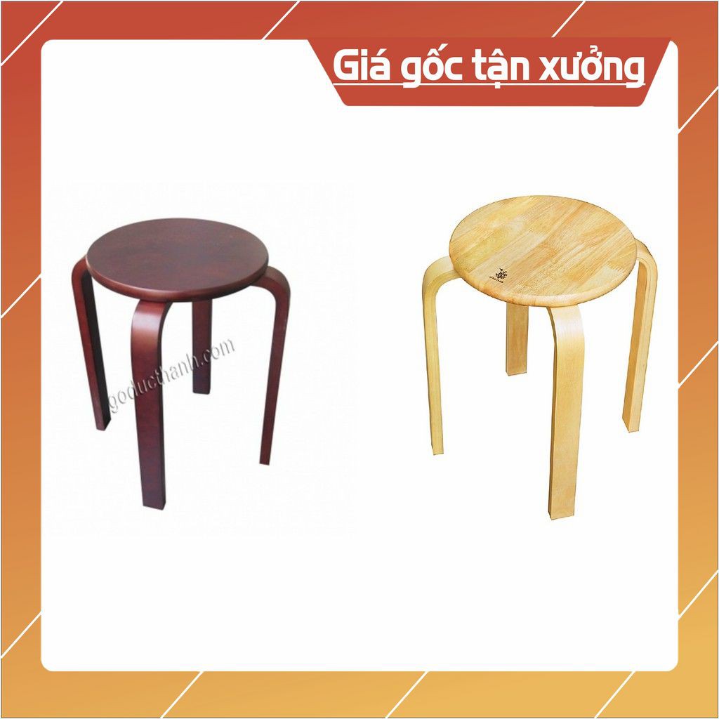 [SIÊU SALE] GHẾ ĐÔN GỖ SỒI CHỊU LỰC 200Kg_hiện đại, tiện ích