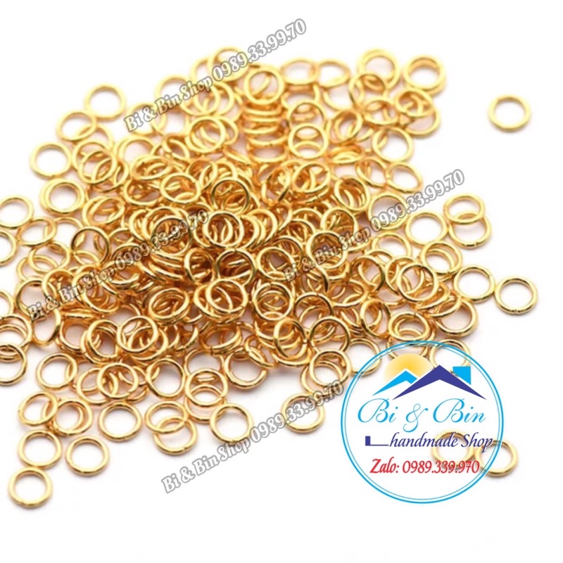 Gói Khoen Tròn Đóng Làm Phụ Kiện Trang Sức Handmade