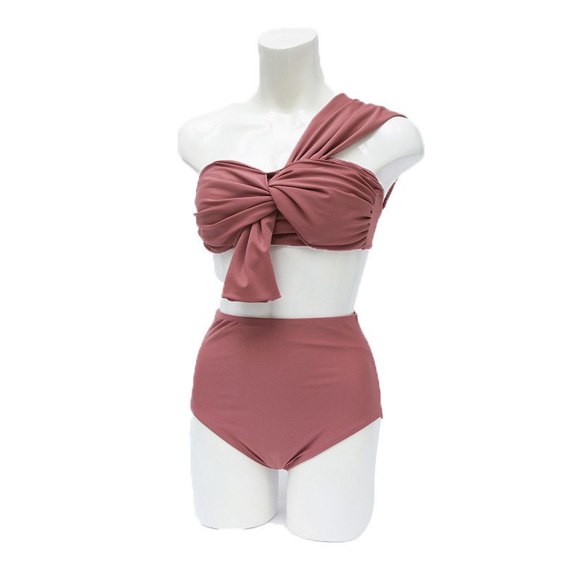 Bikini áo tắm nữ đẹp hai mảnh quây có gọng lệch vai mặc đi biển đi bơi 88120 shop tiện ích 777