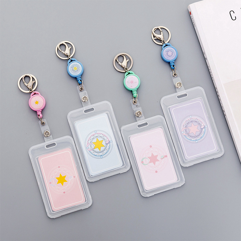 Móc Khóa Trong Suốt Dễ Thương