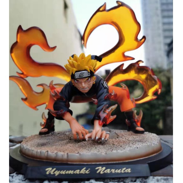 Mô hình Naruto Uzumaki hóa cửa vĩ cao 20cm fullbox cực chất