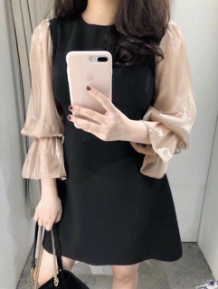Đầm đen phối