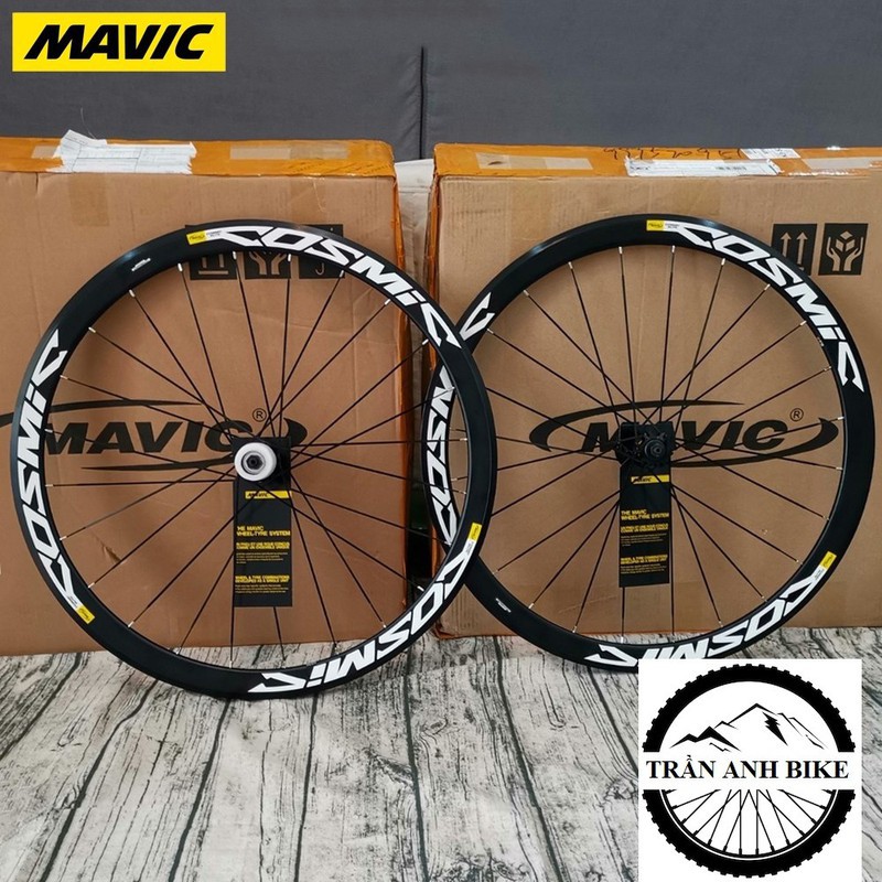 Bộ vành nhôm xe đạp road MAVIC COSMIC Elite 700Cx40mm