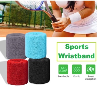 1 Băng Quấn Cổ Tay Thể Thao Chất Liệu Cotton Thấm Hút Mồ Hôi