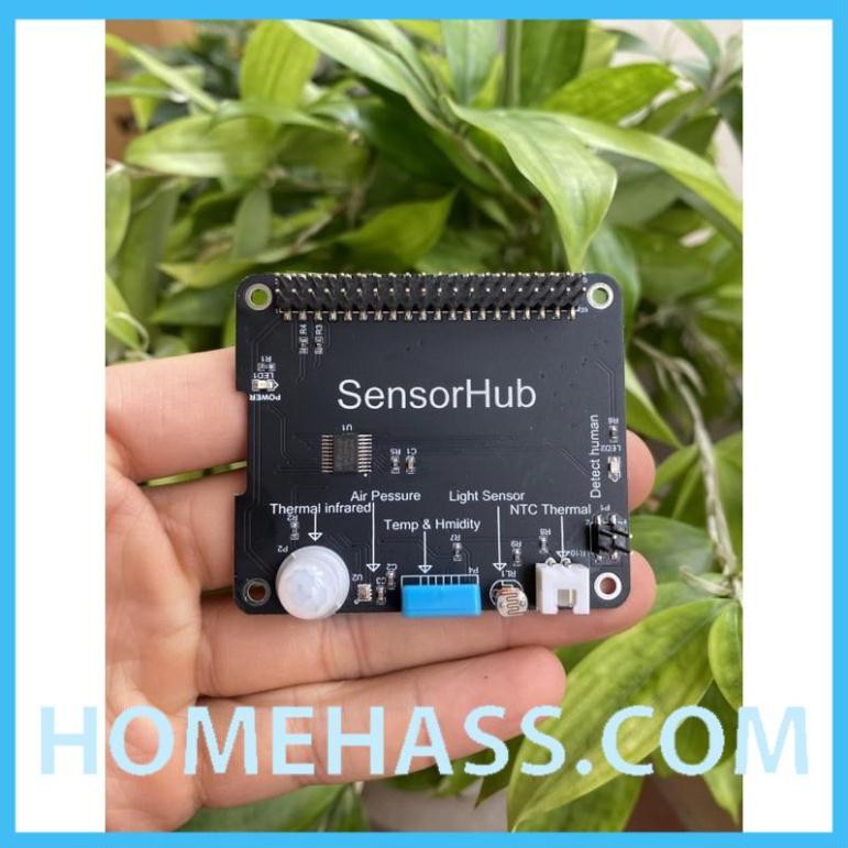 Bo Mạch Cảm Biến Nhiệt Độ Độ Ẩm Áp Suất Khí Quyển Raspberry Pi SENSOR HUB