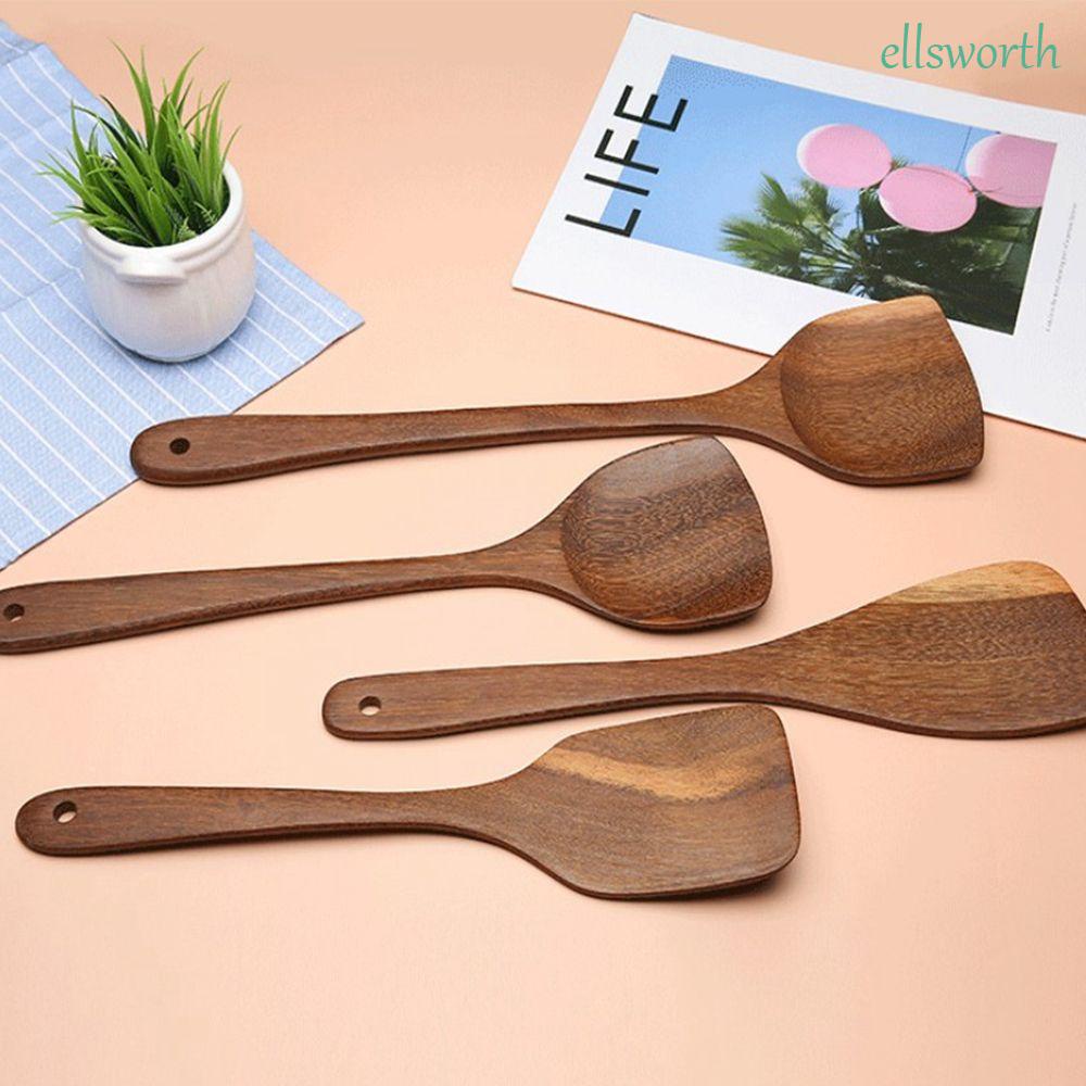 Xẻng Nấu Ăn Bằng Gỗ Tự Nhiên Cách Nhiệt Tốt Cho Sức Khỏe