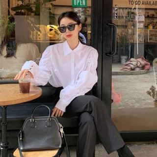 Áo Sơ Mi Tay Phồng Thời Trang Dành Cho Nữ
