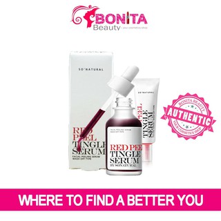 Serum red peel tingle
