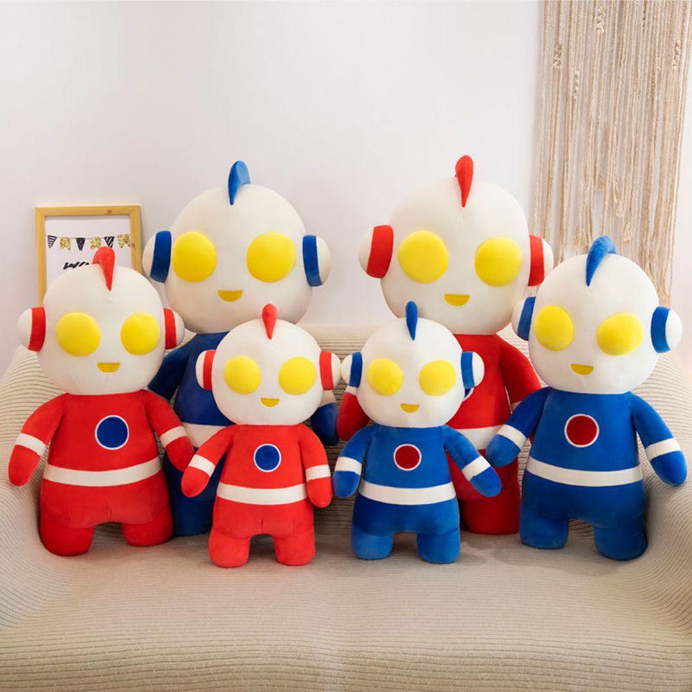 Búp Bê Nhồi Bông Đồ Chơi Hình Ultraman Hai Màu Đáng Yêu 22-50cm