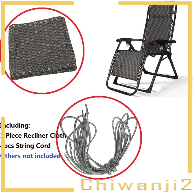 [Chiwanji2] 160x43cm Vải Lót Ghế Ngồi Có 4 Dây Hình Thoi