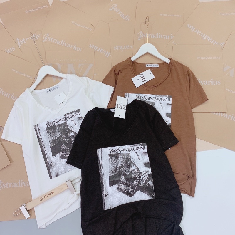 BÁN SỈ ÁO PHÔNG CÔ GÁI RÁCH GẤU 3 MÀU NỮ APN9