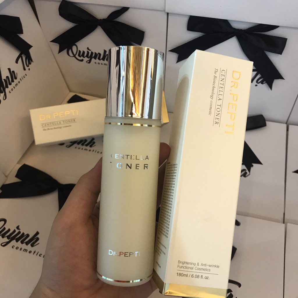 Nước Hoa Hồng Dr.Pepti 💥Freeship💥 Toner Căng Bóng, Se Khít Lỗ Chân Lông, Phục Hồi Tế Bào Da 180ml SP23
