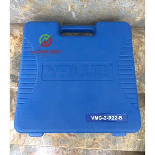 Bộ Đồng hồ nạp gas lạnh Value VMG-2-R410A-B