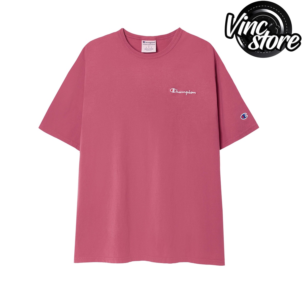 Áo thun Champion Dyed Emroidered Logo unisex chính hãng