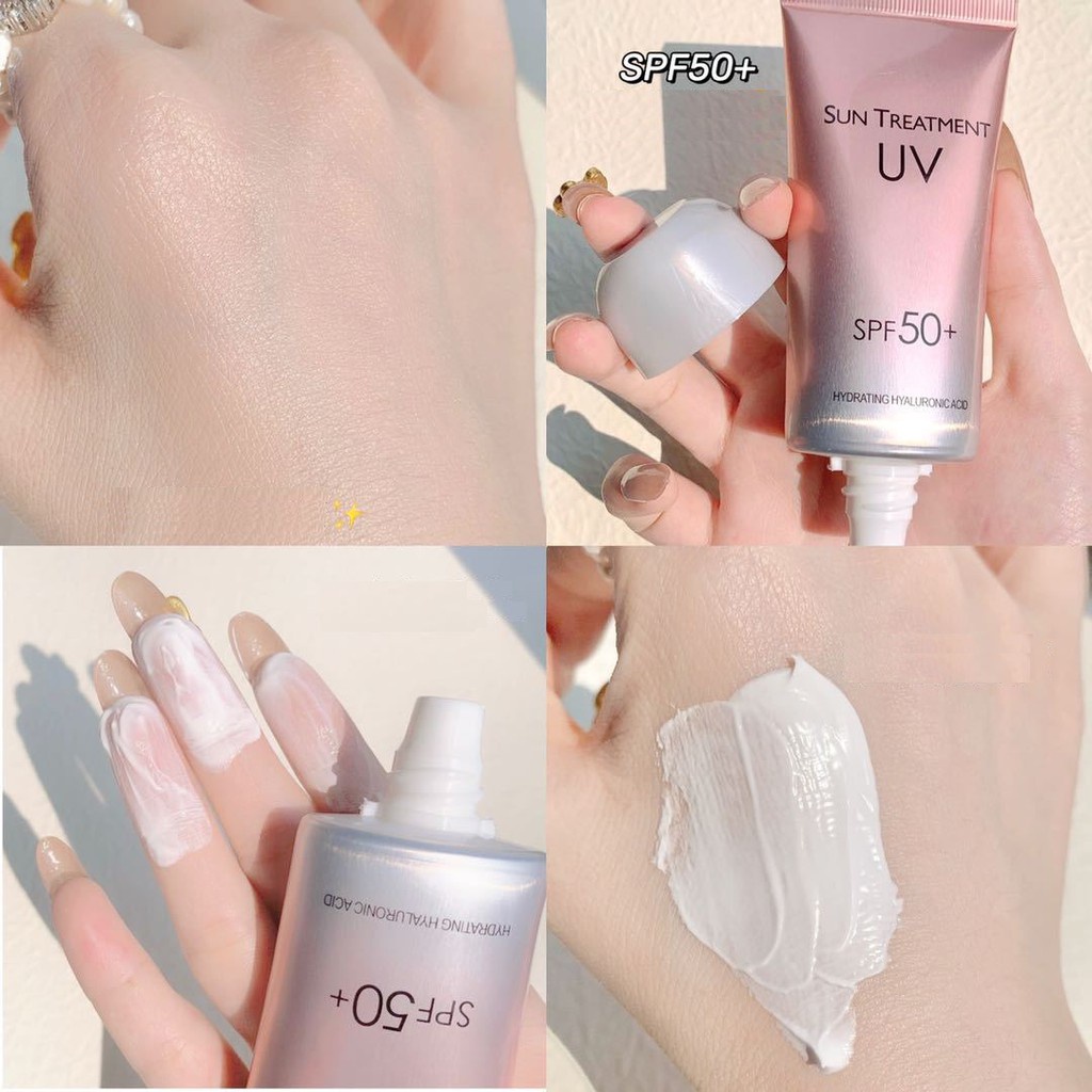 COMBO 3 TUÝP Kem dưỡng trắng da chống nắng Sun Treatment SPF 50+