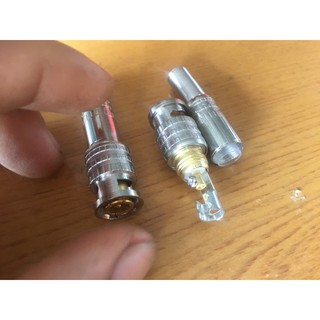 Jack bnc cáp đồng trục cho camera, đầu kỹ thuật số