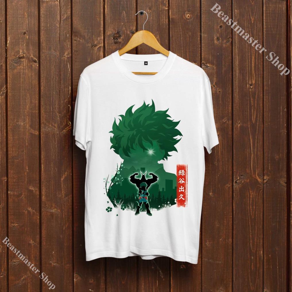 [DISCOUNT]💚 Áo Unisex Izuku Midoriya - Áo Unisex My Hero Academia - Izuku Midoriya T-Shirt cá tính -