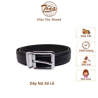 Dây nịch xỏ lỗ da cao cấp bản 3cm dài 120cm