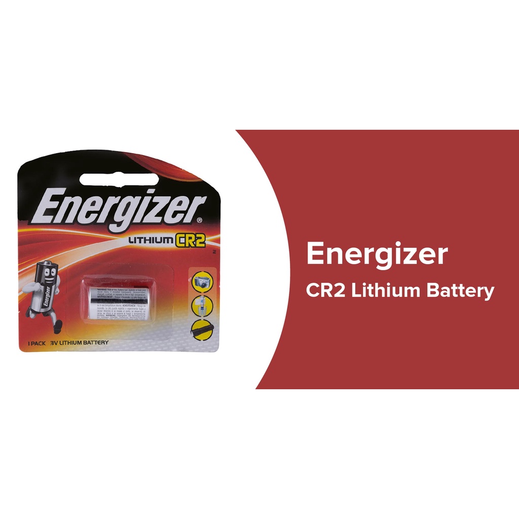 Pin Energizer CR2 Lithium vỉ 1 viên (3 VoL)