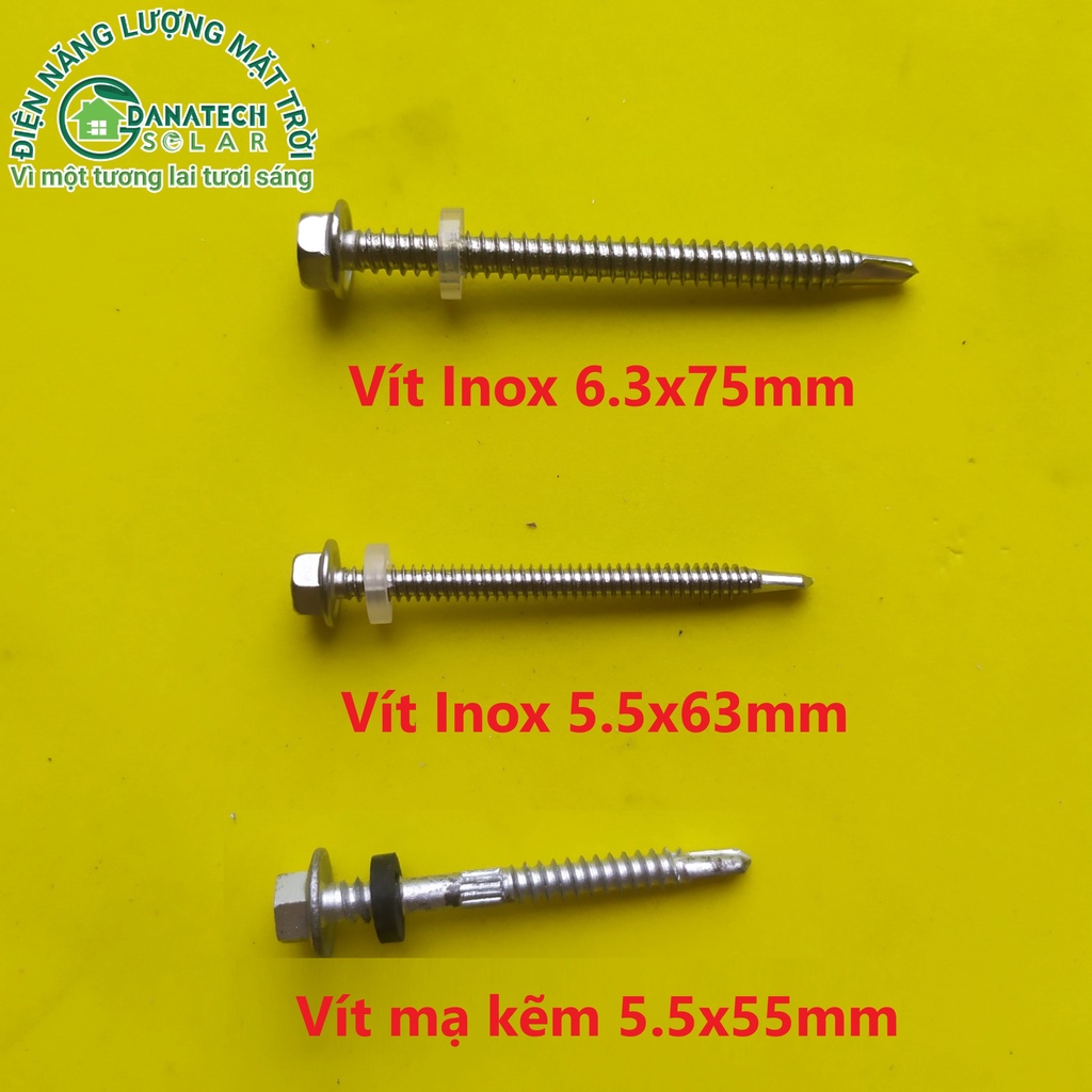 Vít bắn tôn mạ kẽm nhúng nóng siêu bền