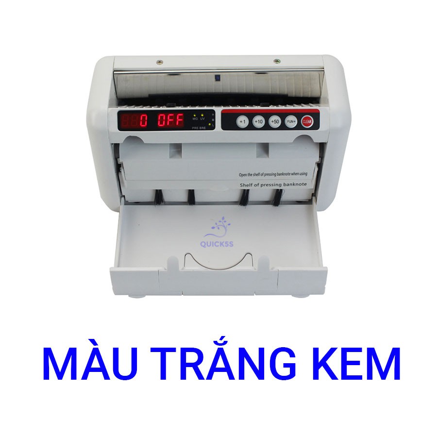Máy đếm tiền mini dùng Pin AU-1000UK cao cấp, dễ dàng mang đi giao dịch - Quick5s MDT
