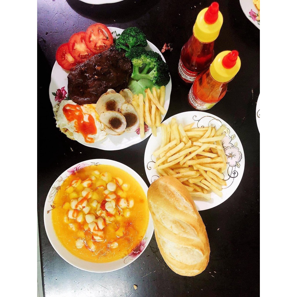 Cồi sò điệp Nhật to và giòn gói 500gr - Thực phẩm sạch cấp đông MeMonMi Food