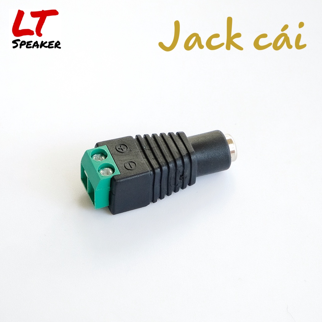 Jack nối nguồn DC 5.5x2.1 tiện lợi Jack Đực / Cái