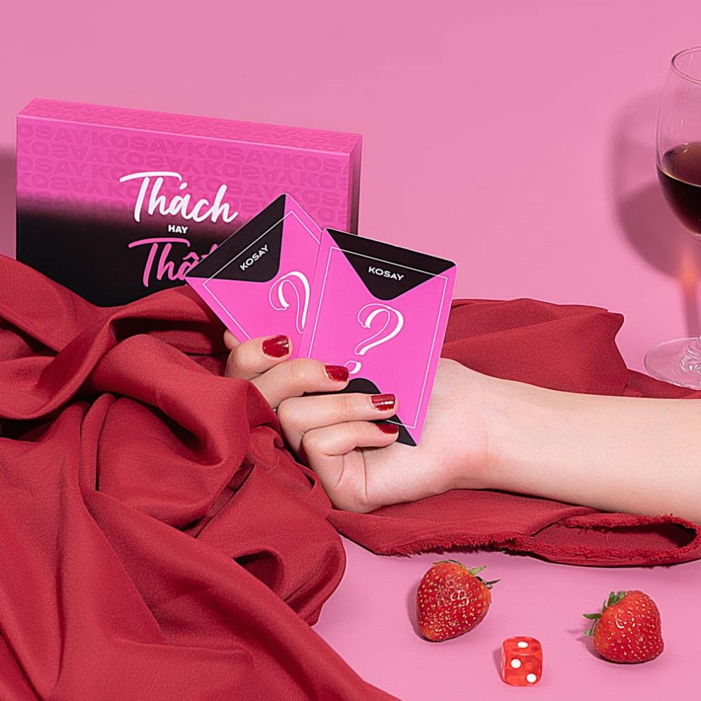 Bộ bài HUỆ phiên bản "THÁCH hay THẬT" - Drinking card game KOSAY gắn kết tình bạn bùng nổ cuộc vui ăn nhậu uống rượu bia