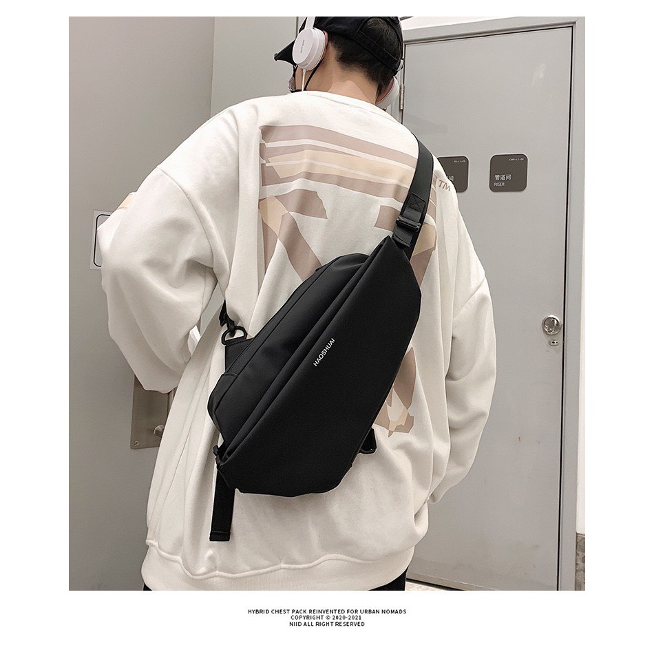 Túi đeo chéo hot trend backpack đa năng chống nước cao cấp TIFU 019