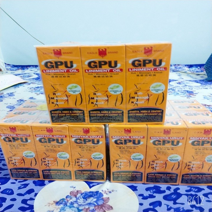 Dầu GPU - DẦU NÓNG GỪNG GPU 60ML INDONESIA