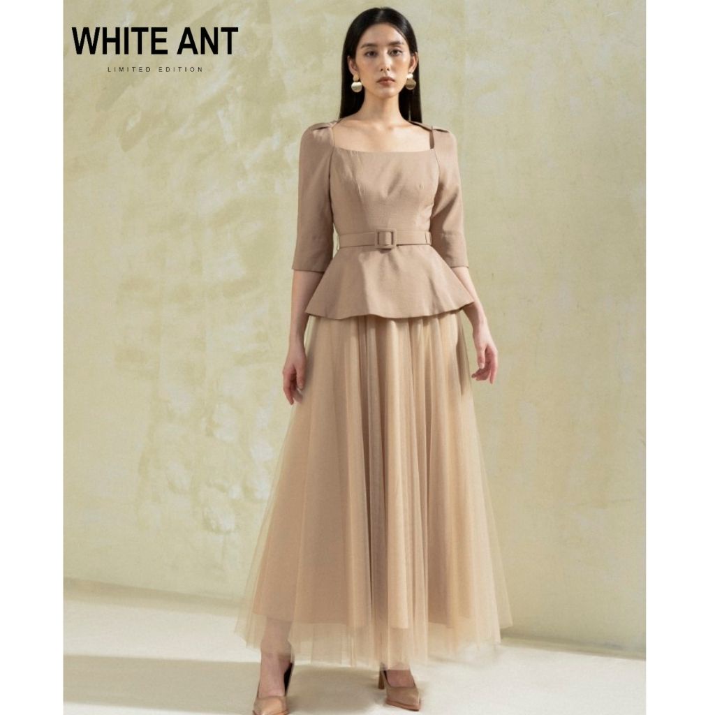 [Mã LTP200 giảm 200K đơn 699K] Chân váy xòe lưới 3 lớp cá tính phong cách nữ mặc cùng mọi kiểu áo WhiteAnt