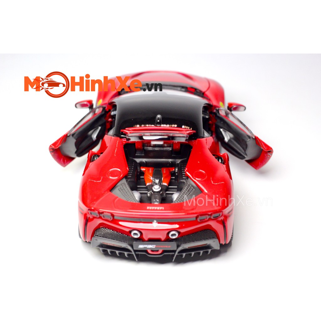 MÔ HÌNH XE FERRARI SF90 1:24 BBURAGO