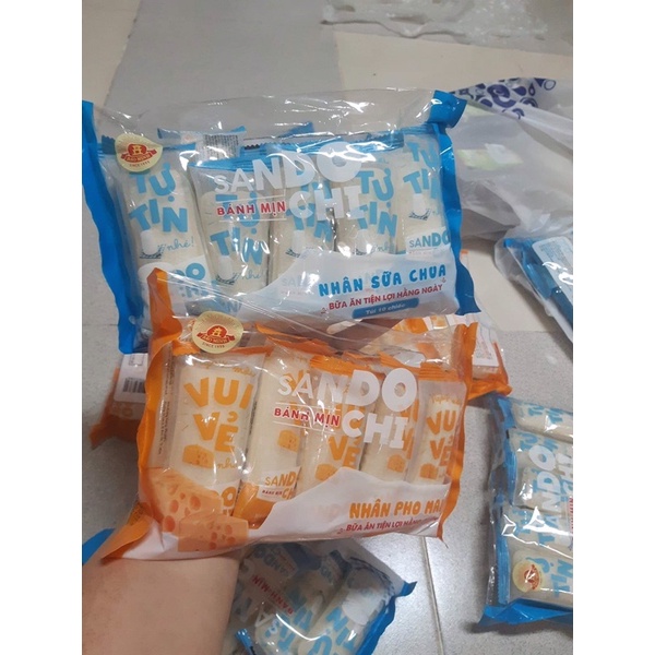 🍀Bánh Mịn Yogurt sandochi 🥞🥞Phomai +Sữa Chua