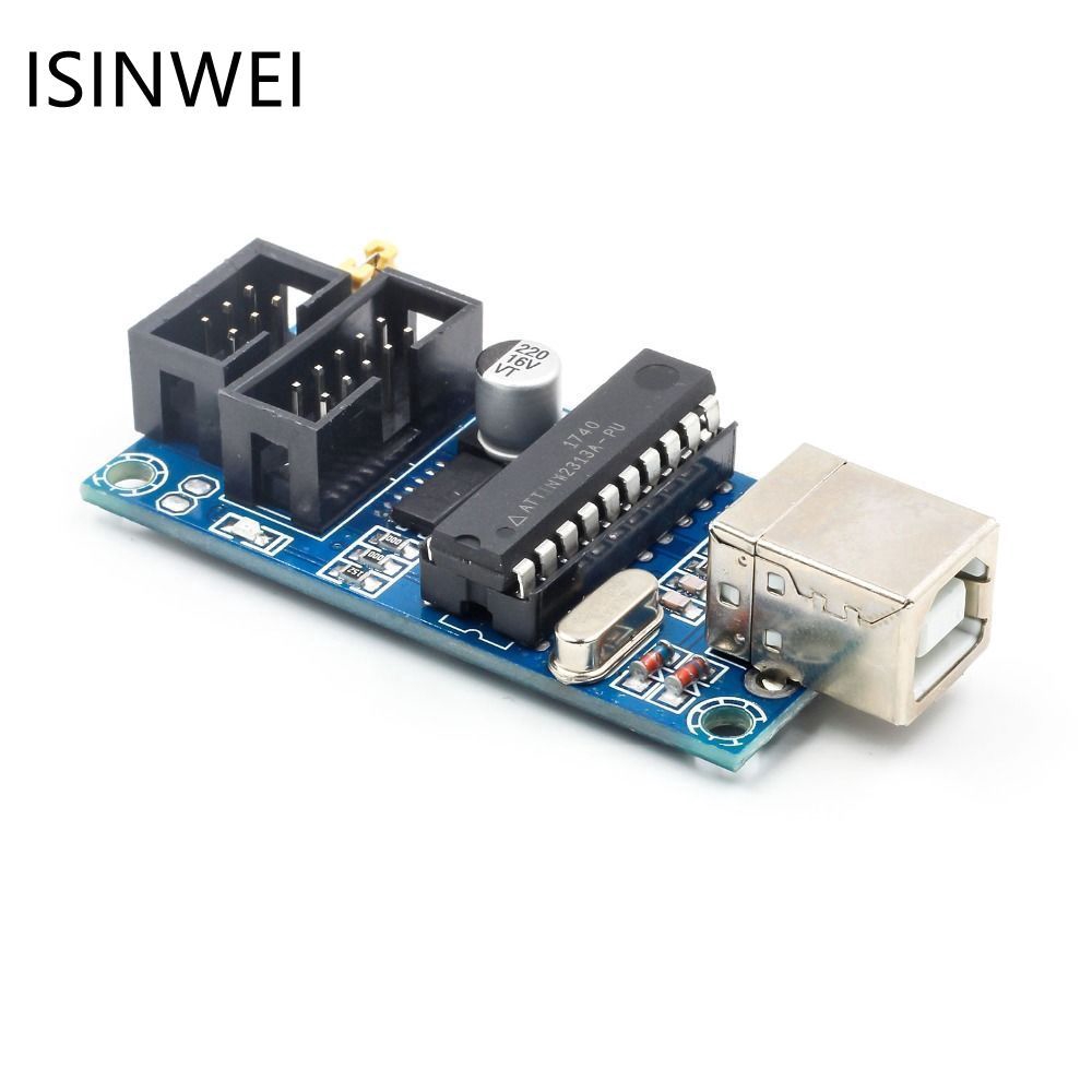 1 Bộ Cáp Lập Trình Usbtiny Avr Isp 10pin Meg2560 Uno R3 Kèm Dây Cáp