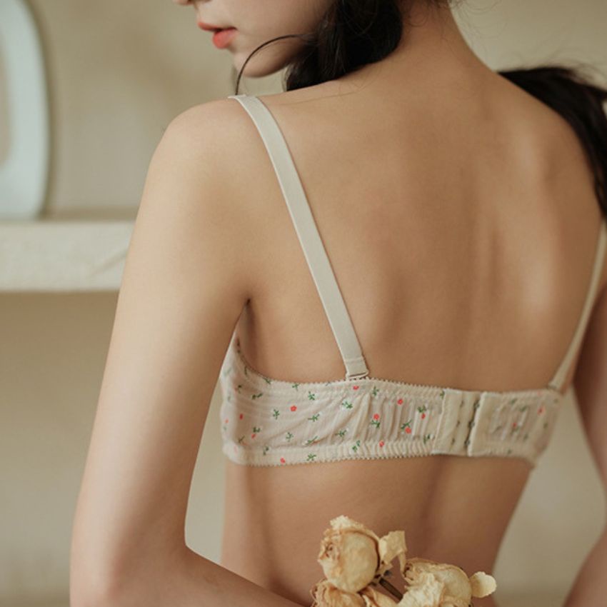 Áobra nữ  viền ren xinh xắn trẻ trung, áo lót nữ không gọng đệm mút mỏng thoáng mát Kingshop A739