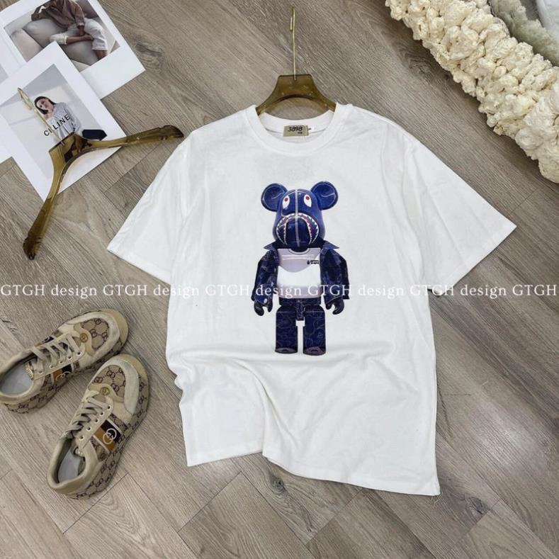 [RẺ VÔ ĐỊCH] Áo thun chuột xanh đứng tay lỡ unisex form rộng, áo phông nam nữ oversize nhiều màu
