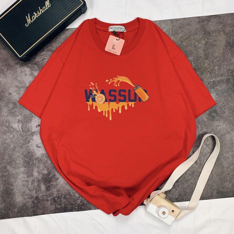 AT02_Áo Thun Be YourSelf Chính Hãng Siêu Đẹp. Chất Thun Cotton Hàng Xuất Dày Dặn, Mềm, Mịn, Form Rộng Unisex Nam/Nữ Ok