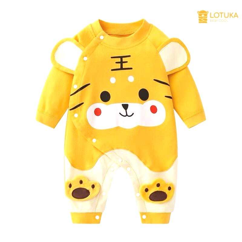 Body Dài Tay LOTUKA Hình Thú Thu Đông Cho Bé Size 3-12Kg