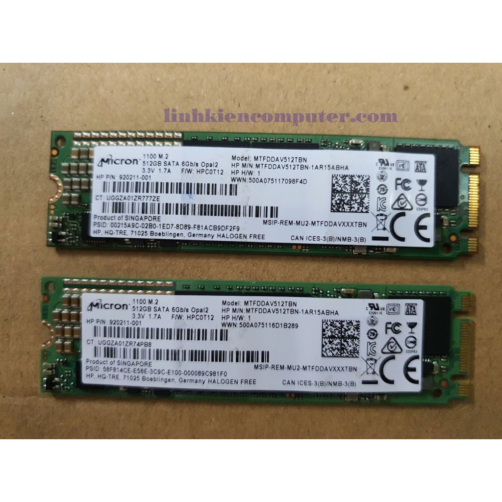 Ổ cứng laptop chuẩn M2 2280 SATA thường, dung lượng 512GB, tha hồ lưu trữ dữ liệu