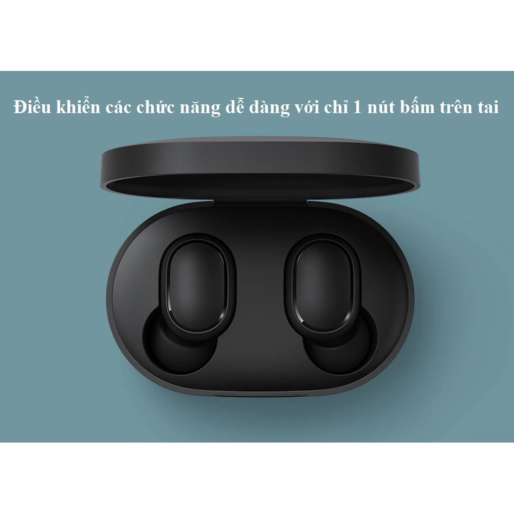 Tai Nghe Bluetooth khong day 5.0 TWS AirDots Pin Trâu, Sạc Nhanh, Chống Nước, Âm Thanh HiFi Siêu Bass, Micro HD Chống Ồn